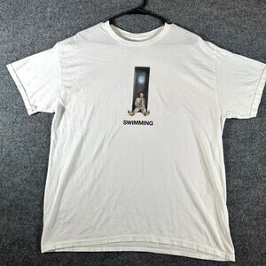Mac Miller Swimming Album T Shirt Men’s XL White Rap Hip Hop Graphic Tee